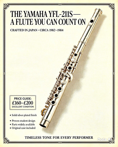 Yamaha yfl 211s concert - yfl-211s,