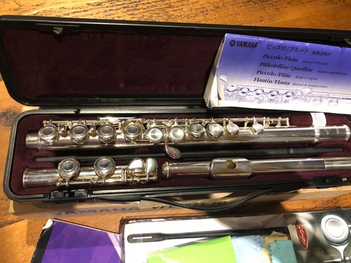 Flute yamaha yfl 211 with - yamaha,