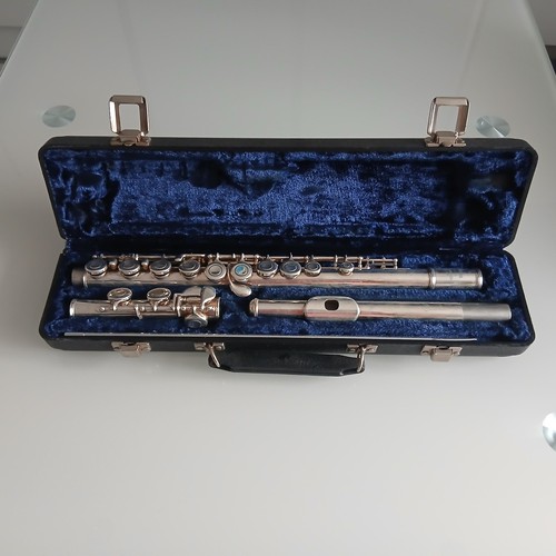 Yamaha silver flute case - flute, &